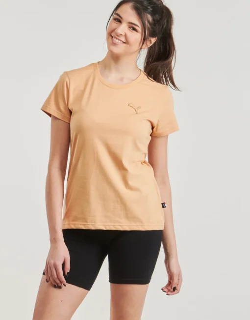 Puma - TEE W MIF BADGE BRODE