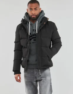 Superdry - EVEREST SHORT HOODED PUFFER