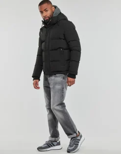 Superdry - EVEREST SHORT HOODED PUFFER