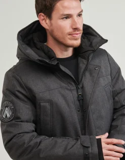 Superdry - PARKA CITY TWEED