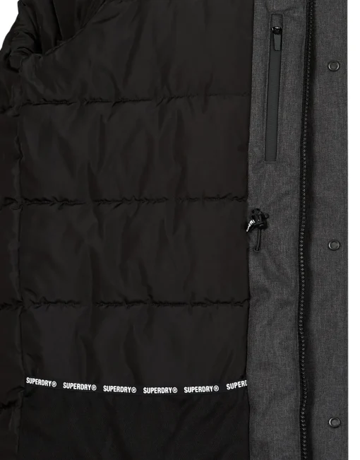 Superdry - PARKA CITY TWEED