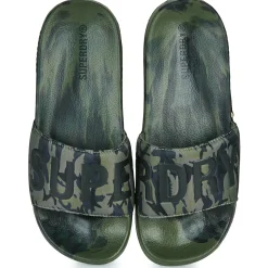 Superdry - SANDALES PISCINE CAMO