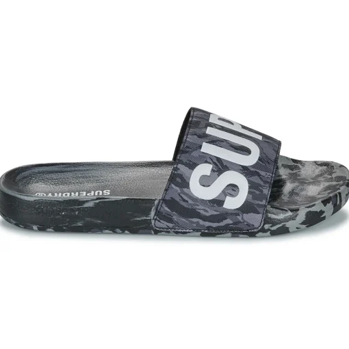 Superdry - SANDALES PISCINE CAMO