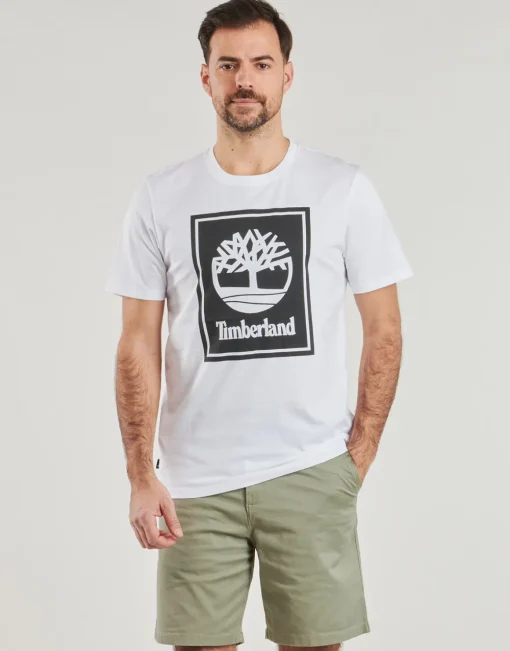 Timberland - STACK LOGO SHORT SLEEVE TEE