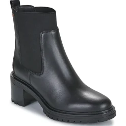 Tommy Hilfiger - FLAG MID HEEL LEATHER CHELSEA