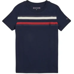 Tommy Hilfiger - GLOBAL STRIPE TEE S/S