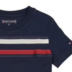 Tommy Hilfiger - GLOBAL STRIPE TEE S/S