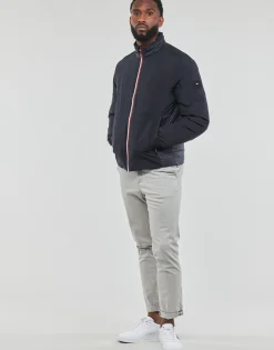 Tommy Hilfiger - MIX MEDIA STAND COLLAR JACKET