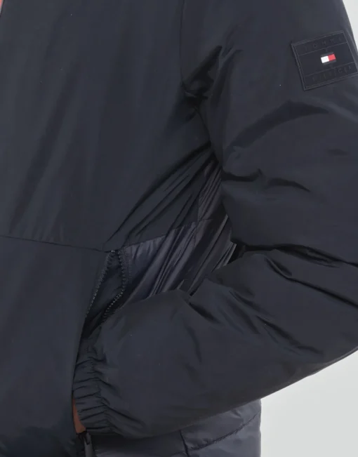 Tommy Hilfiger - MIX MEDIA STAND COLLAR JACKET