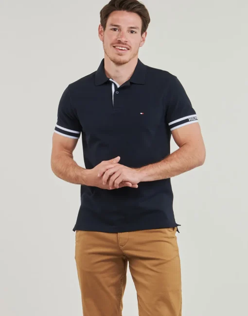 Tommy Hilfiger - MONOTYPE CUFF SLIM FIT POLO