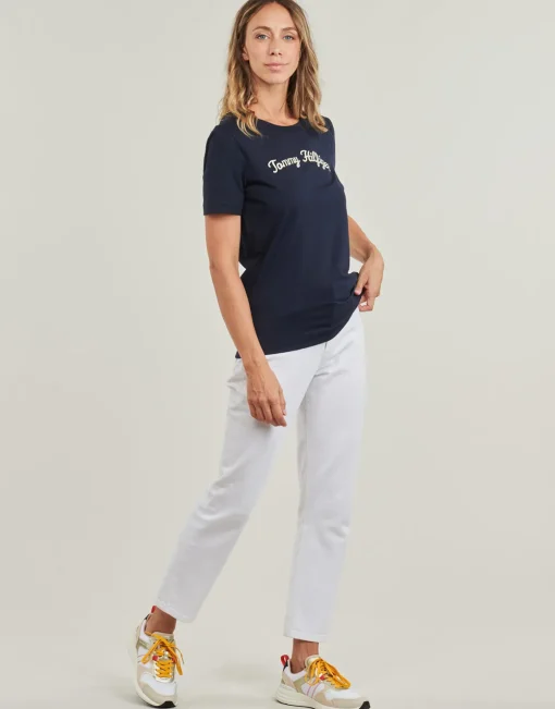 Tommy Hilfiger - REG SCRIPT C-NK SS
