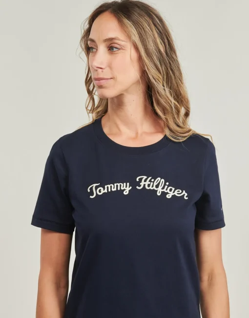 Tommy Hilfiger - REG SCRIPT C-NK SS