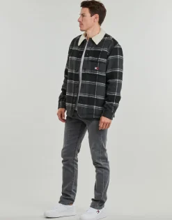 Tommy Jeans - TJM CHECK SHERPA OVERSHIRT EXT