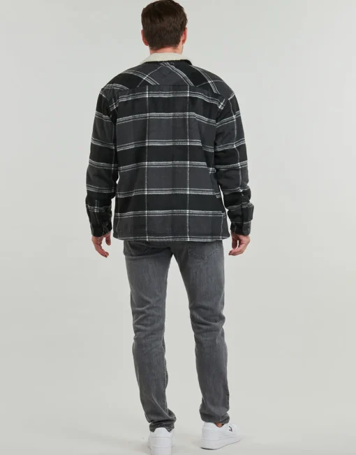 Tommy Jeans - TJM CHECK SHERPA OVERSHIRT EXT