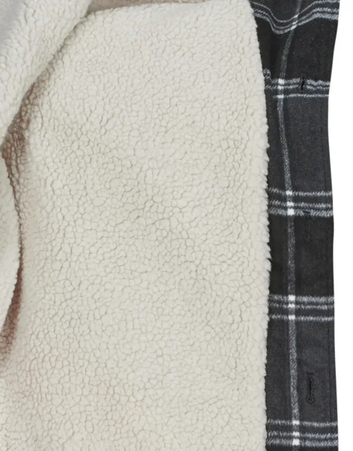 Tommy Jeans - TJM CHECK SHERPA OVERSHIRT EXT