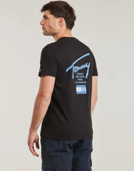 Tommy Jeans - TJM REG TOMMY SIGN CITY TEE EXT