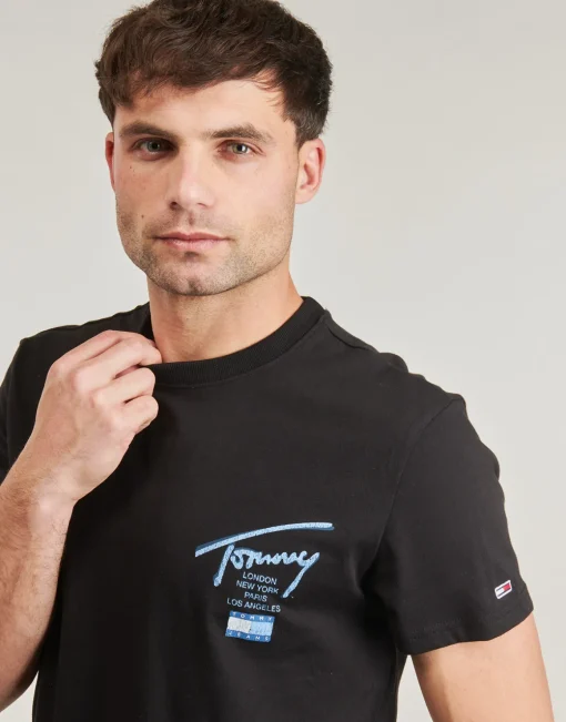 Tommy Jeans - TJM REG TOMMY SIGN CITY TEE EXT