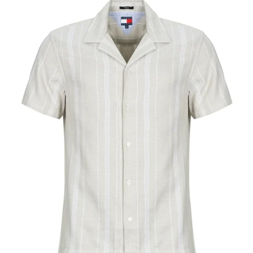 Tommy Jeans - TJM TEXTURED REG CAMP SHIRT EXT
