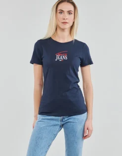 Tommy Jeans - TJW SKINNY ESSENTIAL LOGO 1 SS