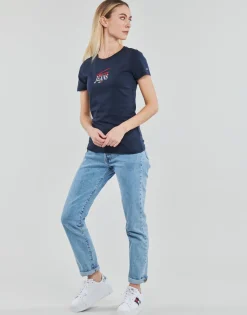 Tommy Jeans - TJW SKINNY ESSENTIAL LOGO 1 SS