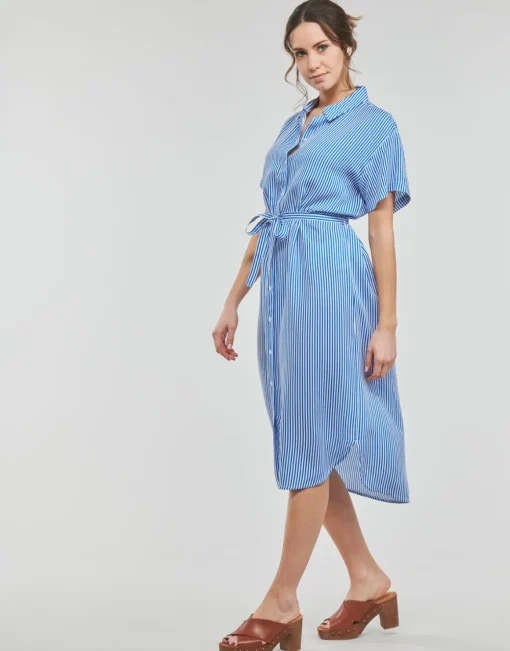 Vero Moda - VMBUMPY SS CALF SHIRT DRESS NOOS