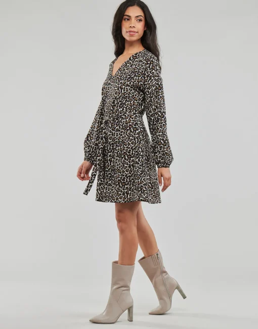 Vero Moda - VMNAJA LS SHORT DRESS WVN GA NOOS