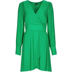 Vero Moda - VMPOLLIANA LS SHORT DRESS WVN