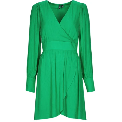 Vero Moda - VMPOLLIANA LS SHORT DRESS WVN